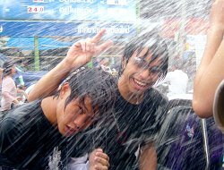 Songkran is fantastic wet fun!